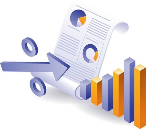 Données d'analyse du développement des activités d'investissement  Illustration