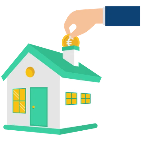 Investissement immobilier et immobilier  Illustration