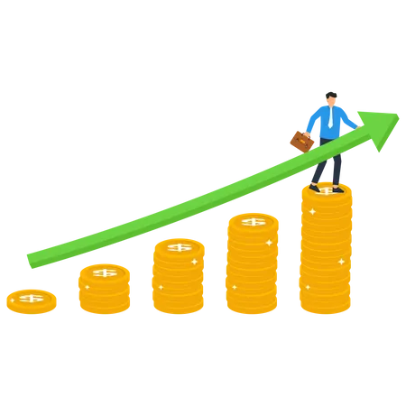 Investissement réussi  Illustration