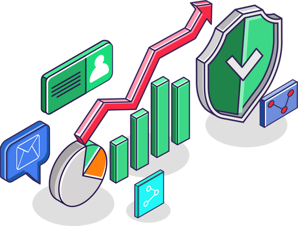 Investitionswachstum  Illustration