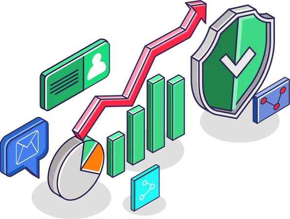 Investitionswachstum  Illustration