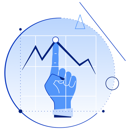 Investitionswachstum  Illustration