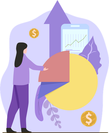 Investitionswachstum  Illustration