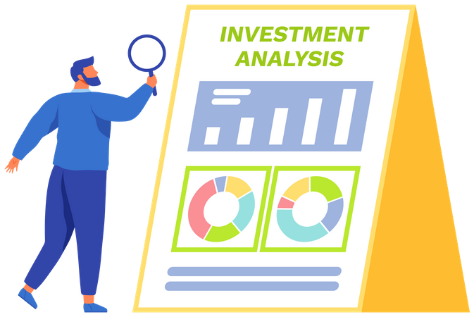 Investment analysis Illustration
