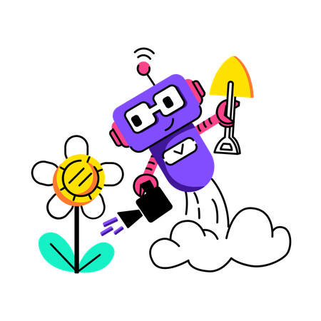Investment assistant  Illustration