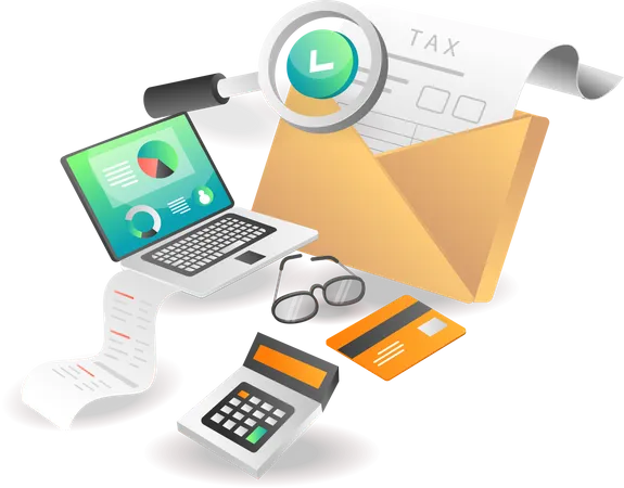 Investment business tax accounting  Illustration