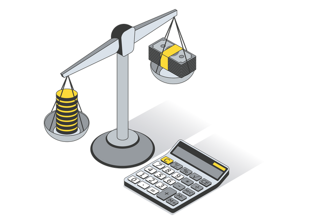 Investment Calculating  Illustration