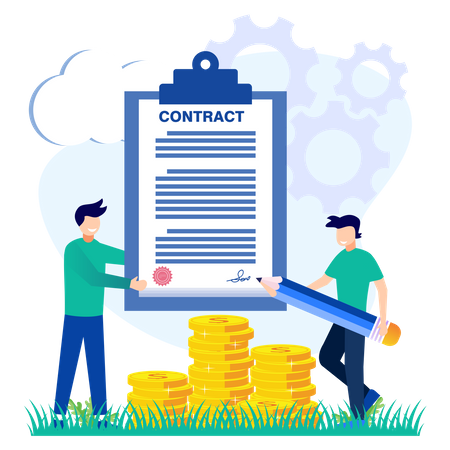 Investment Contract  Illustration