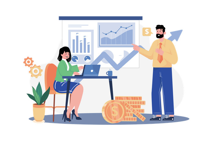 Investment Education  Illustration