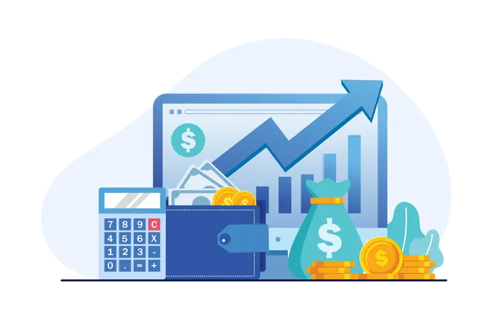 Investment growth accounting Illustration