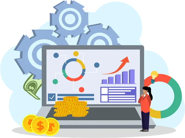 Investment growth  Illustration