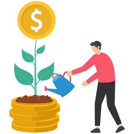 Investment growth  Illustration