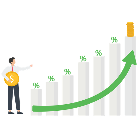 Investment growth  Illustration