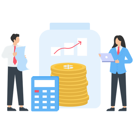 Investment growth  Illustration