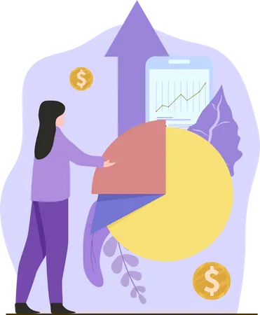 Investment growth  Illustration