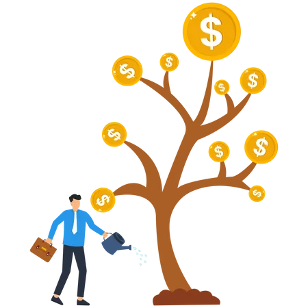 Investment growth  Illustration