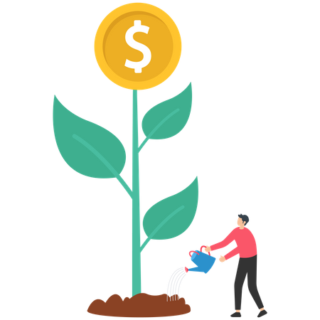 Investment growth  Illustration