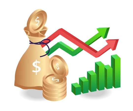 Investment growth  Illustration