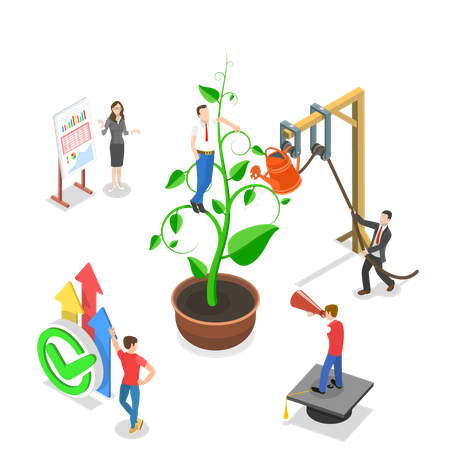 Investment growth  Illustration