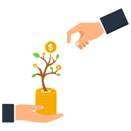 Investment growth  Illustration