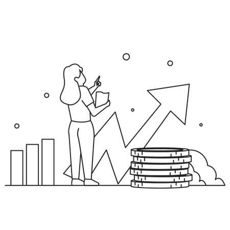 Investment growth  Illustration