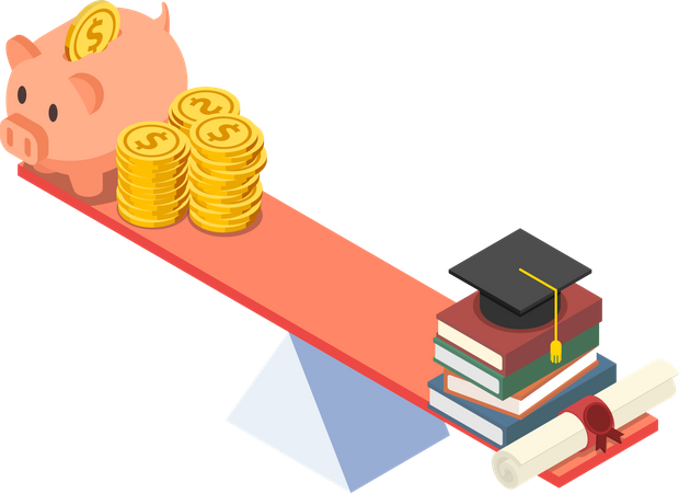 Investment in education  Illustration