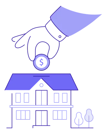 Investment In Real Estate  Illustration