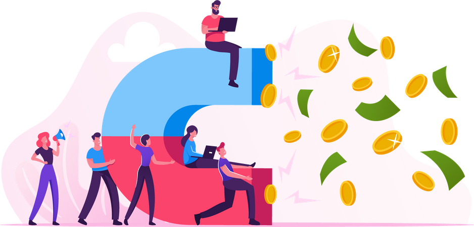 Investment Income Attraction  Illustration