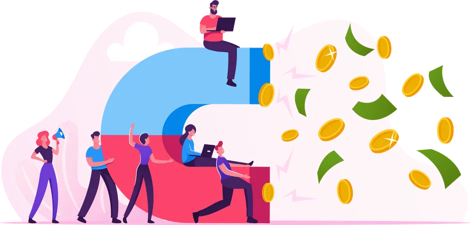 Investment Income Attraction  Illustration