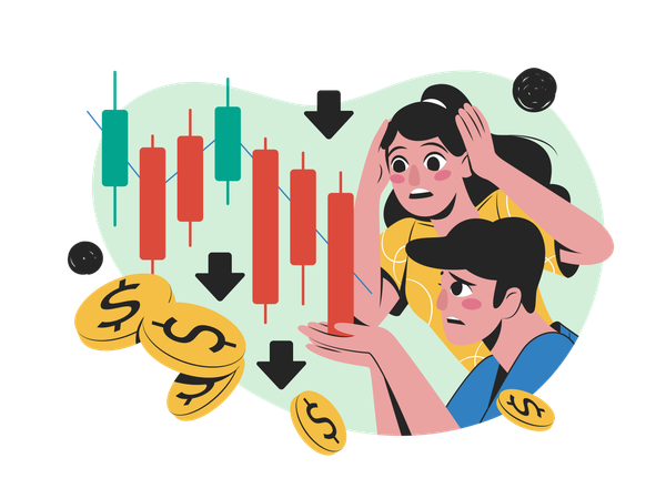 Investment Loss  Illustration