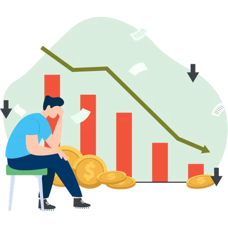 Investment Loss  Illustration