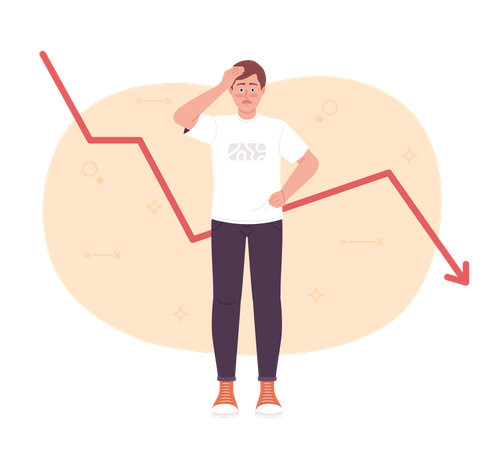 Investment loss  Illustration