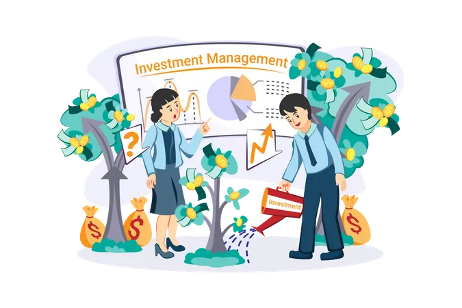 Investment management Illustration