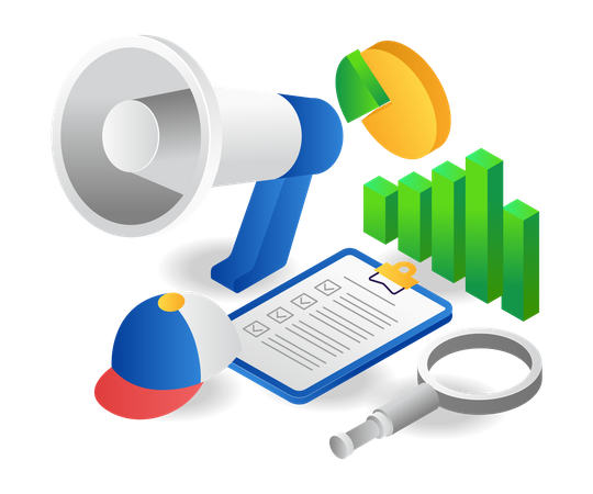 Investment marketing analysis  Illustration