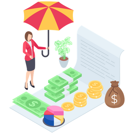 Investment Marketing  Illustration