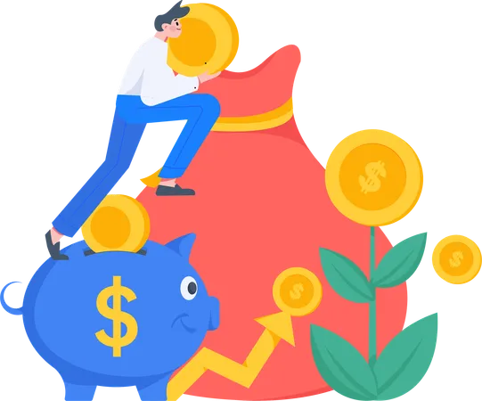 Investment profit  Illustration