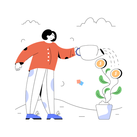 Investment Profit  Illustration