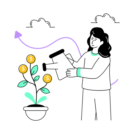 Investment Profit  Illustration