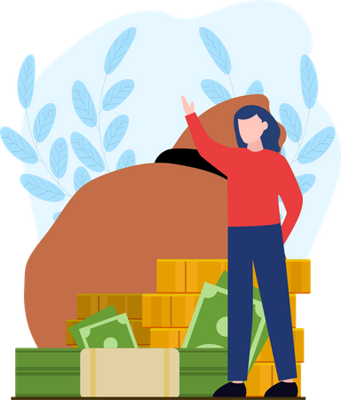 Investment profit  Illustration