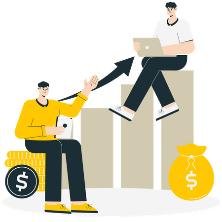 Investment Profit Percentage  Illustration