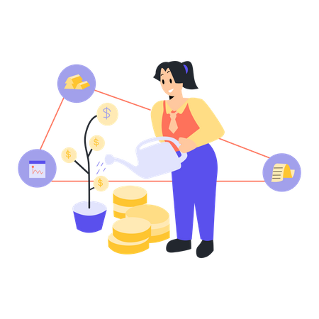 Investment return  Illustration
