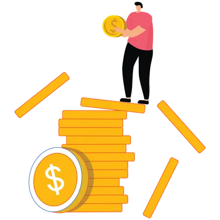 Best Investment risk Illustration download in PNG & Vector format