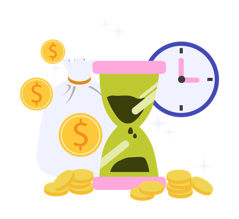 Investment time  Illustration