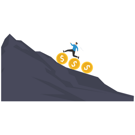 Investment Trouble  Illustration