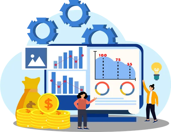 Investmentbanker  Illustration