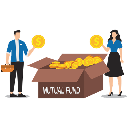 Investors who invest in mutual funds receive returns in form of dividends  Illustration