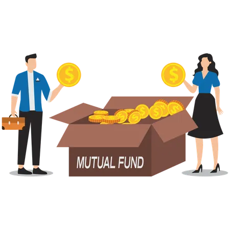 Investors who invest in mutual funds receive returns in form of dividends  Illustration