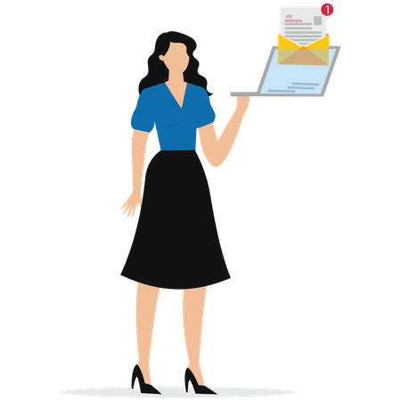 Invitation to find  best candidates  Illustration