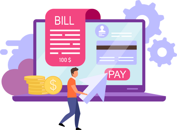 Invoice payments Illustration