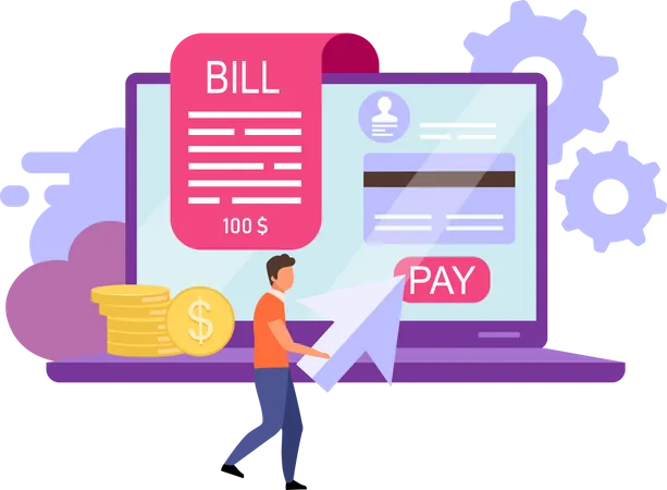 Invoice payments  Illustration